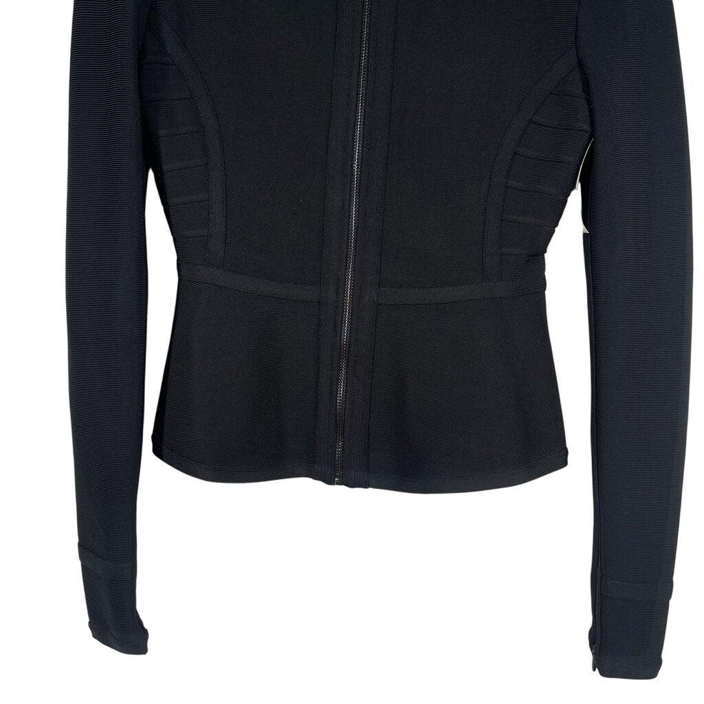 L/S Zip Front Knit