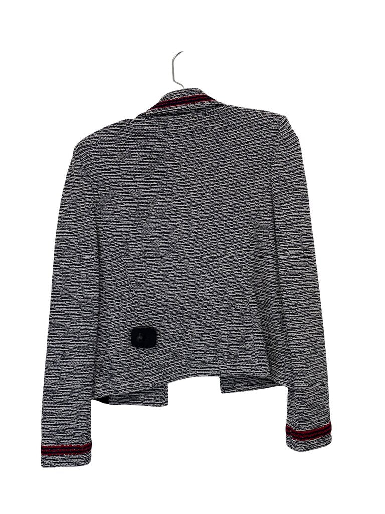 Stripe Button Front Knit