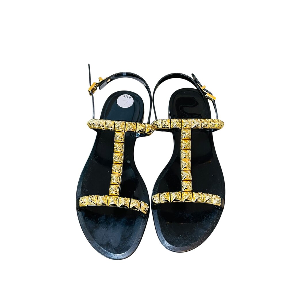 Flat Gold Studded Jelly
