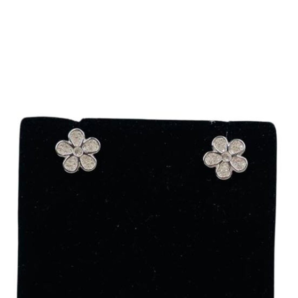 Flower CZ Studs