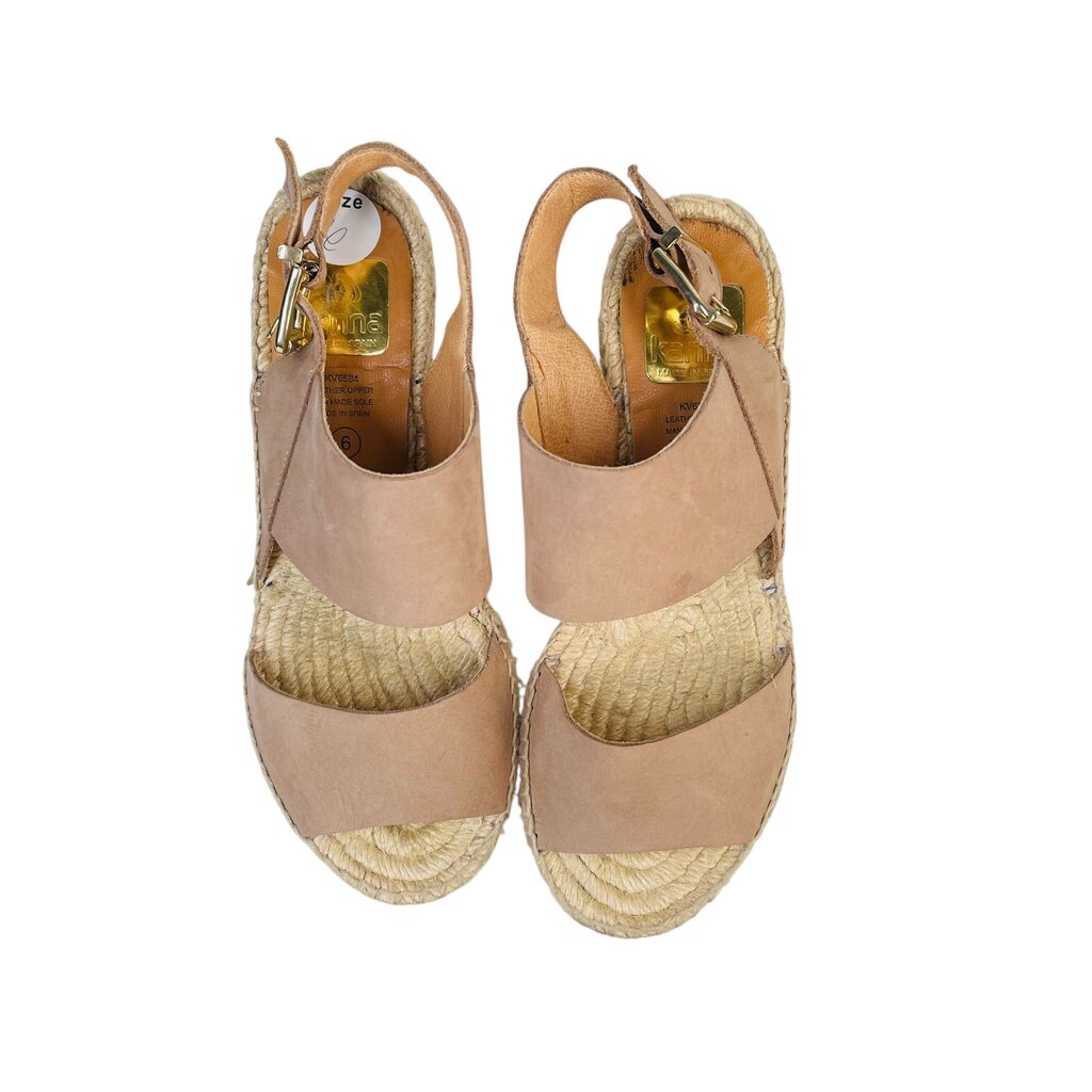Straw Wedge 2 Strap Sandal