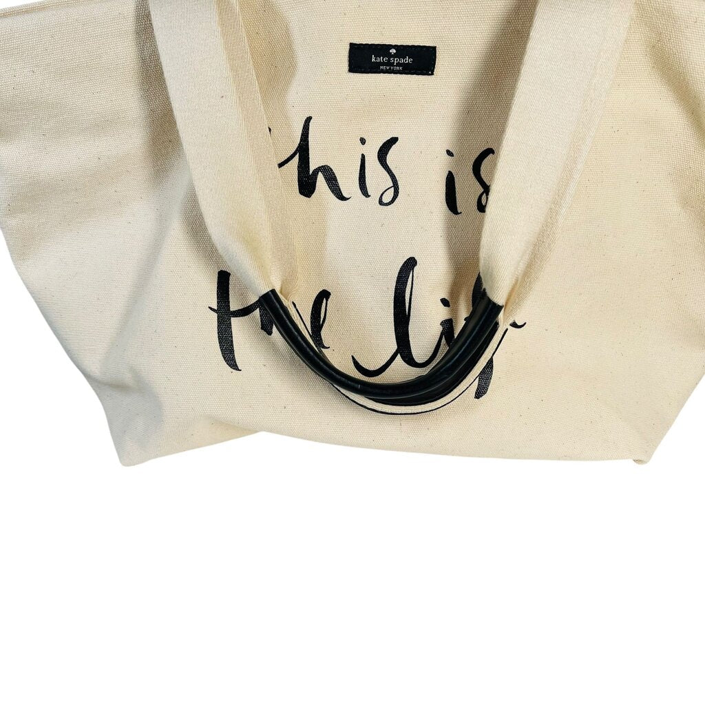 this is the life Canvas Tote