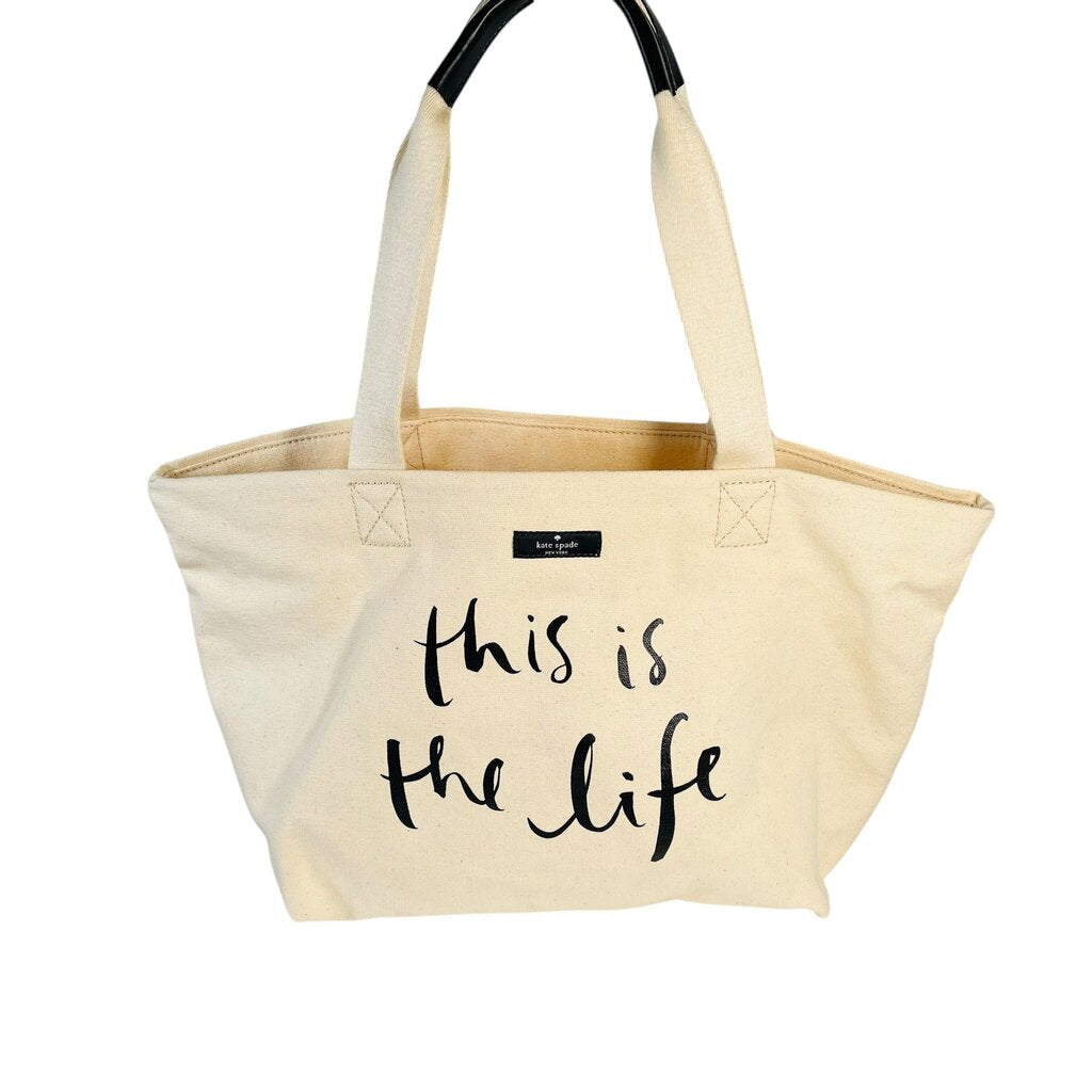 this is the life Canvas Tote