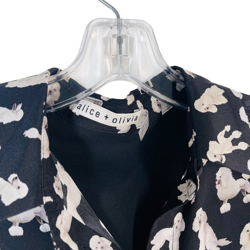 Poodle Crop Blouse