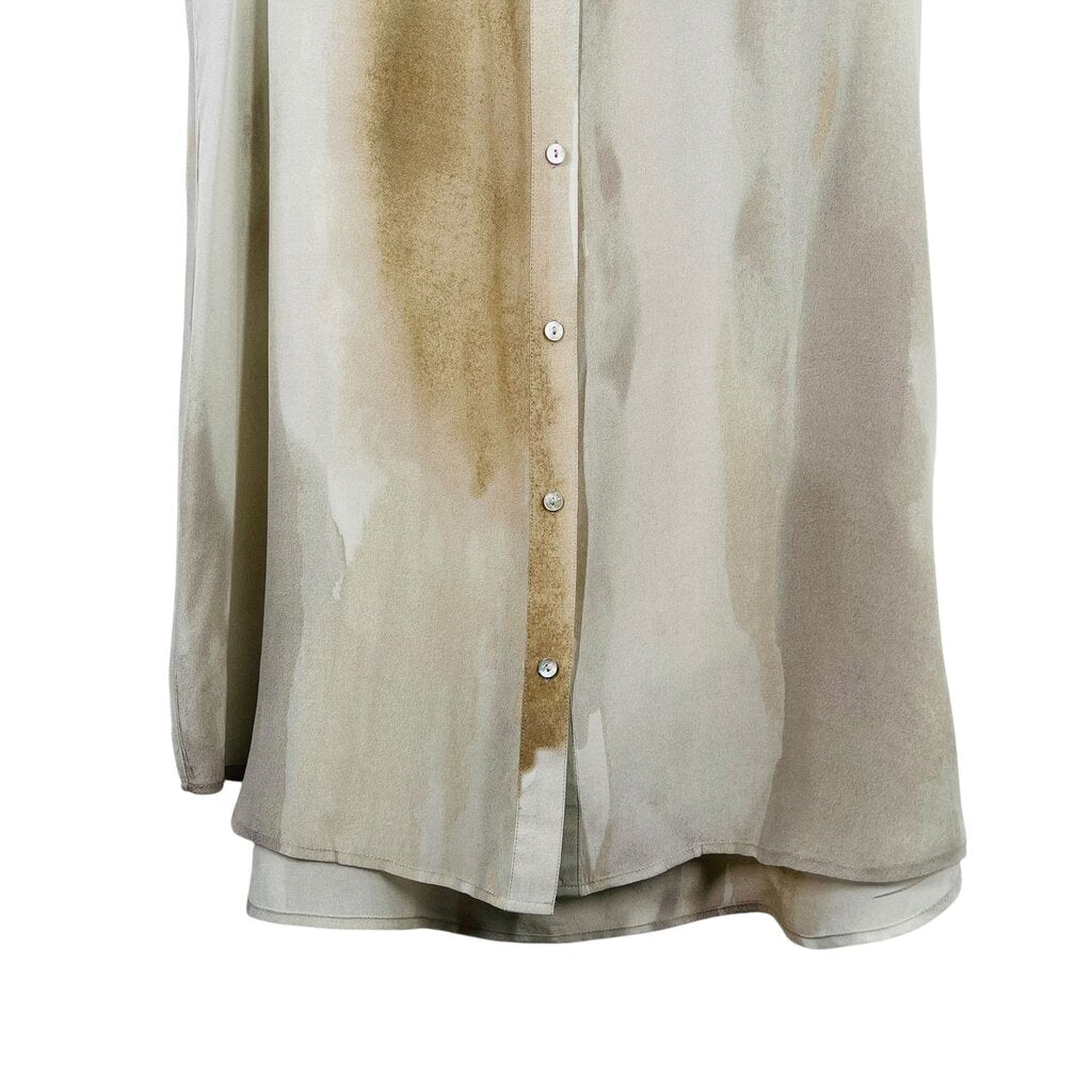 Silk Ombre Tunic Blouse