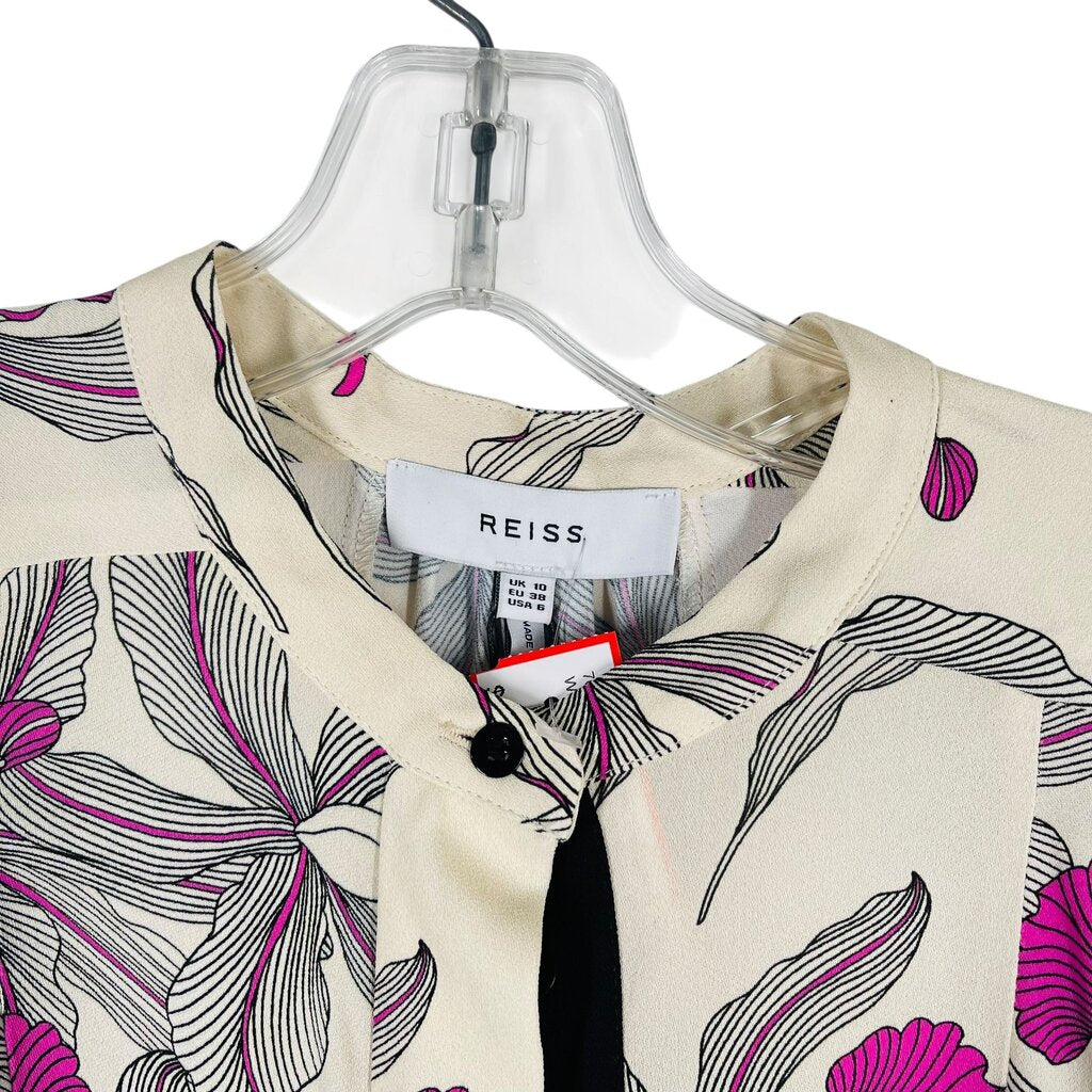 Floral Print Belted NWT