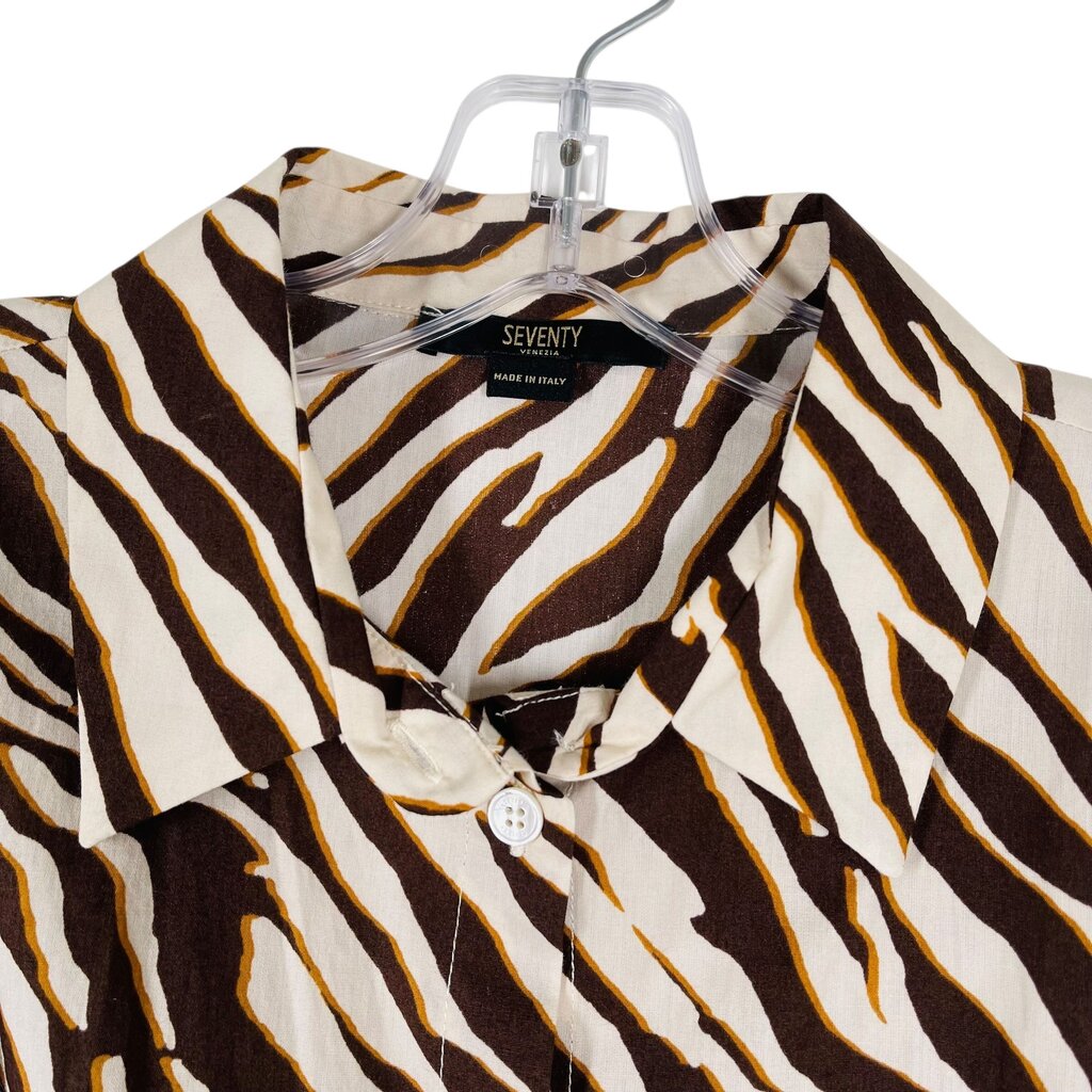 Animal Prt Shirtwaist W/Belt