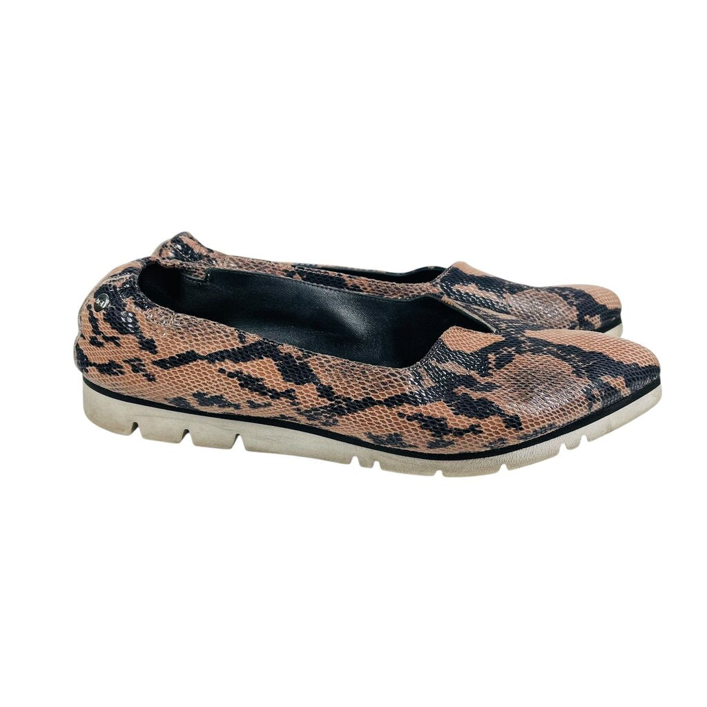 Snake Pointed Toe Flats