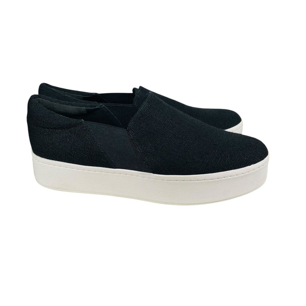 Platform Fabric Slip On Sneaker