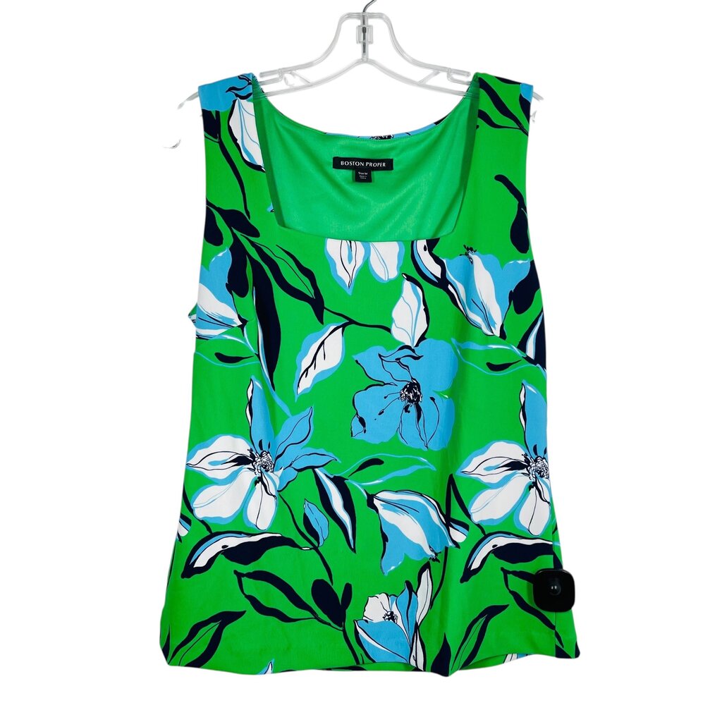 Floral Sq Nk Tank