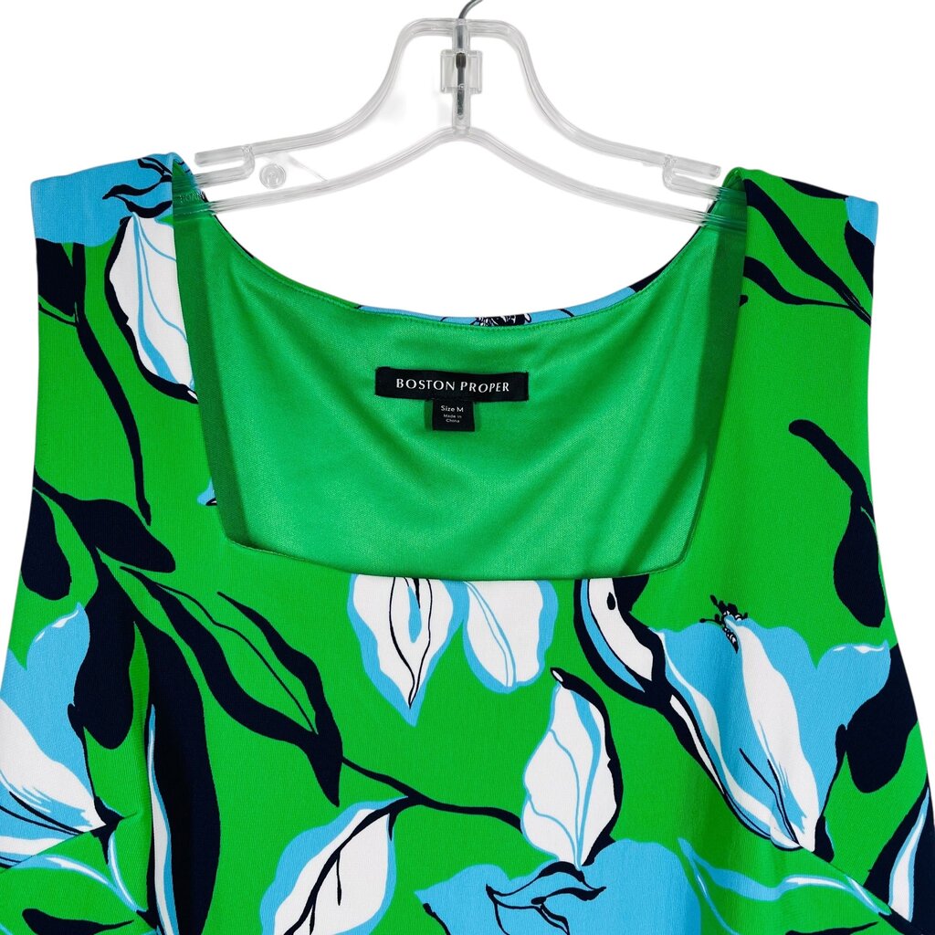Floral Sq Nk Tank