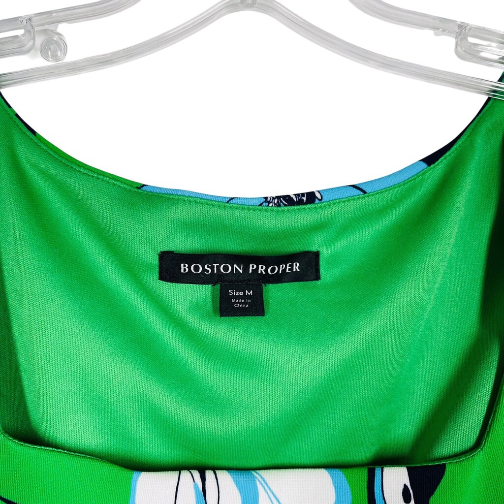 Floral Sq Nk Tank
