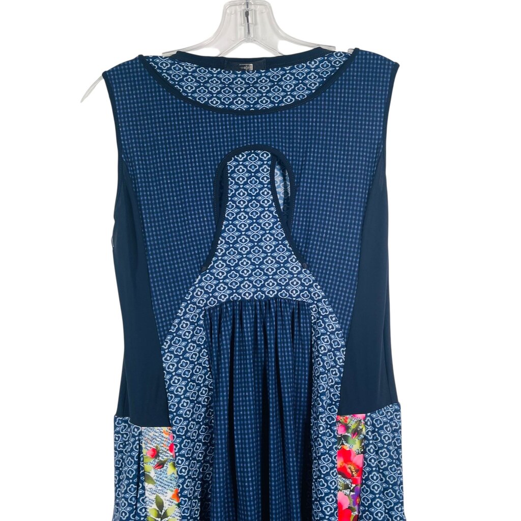 Patchwork Print Slvs