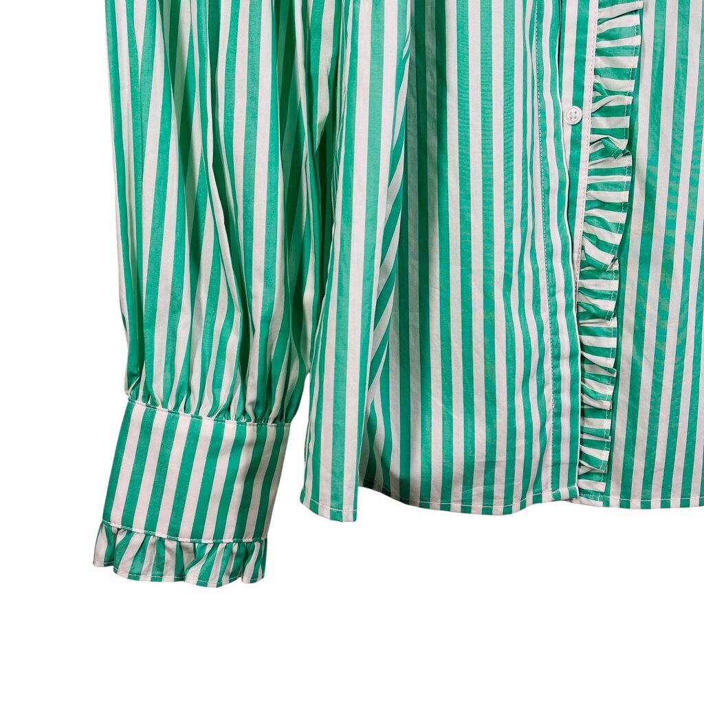 Stripe W/Ruffle Trim