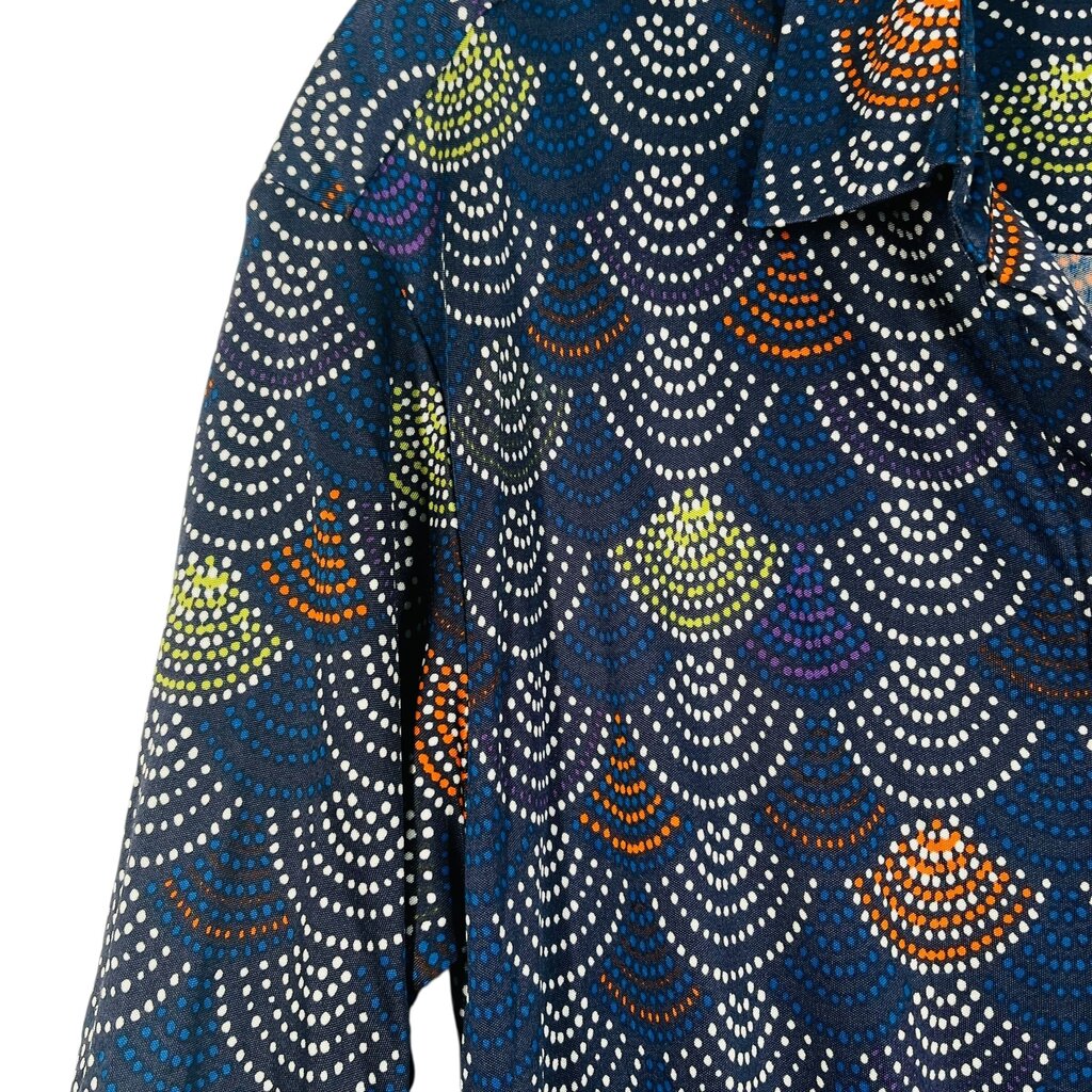 Print Drawstring Waist