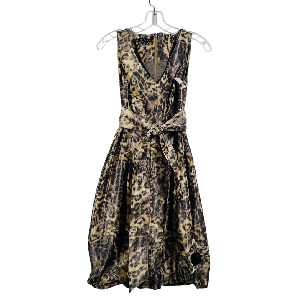 Animal Prt Vnk Slvs W/Belt