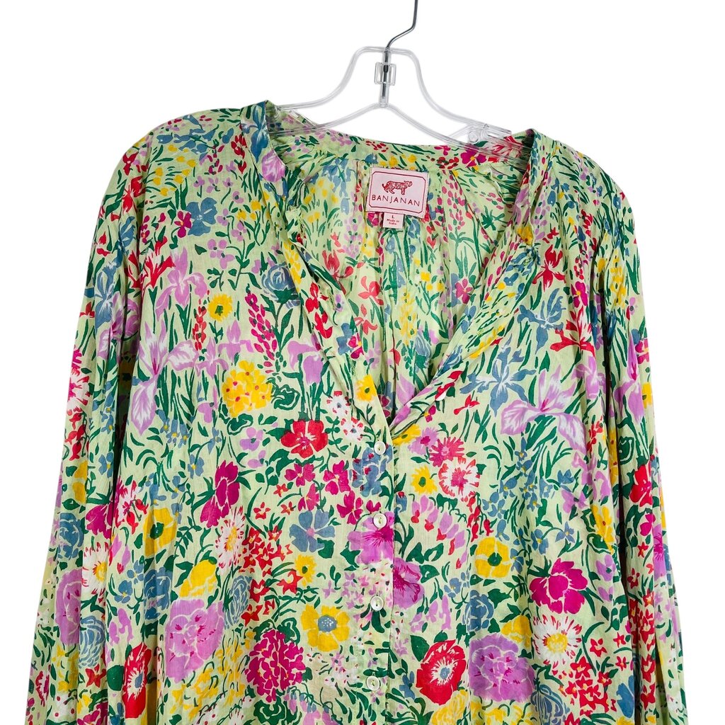 Floral Vnk Blouse