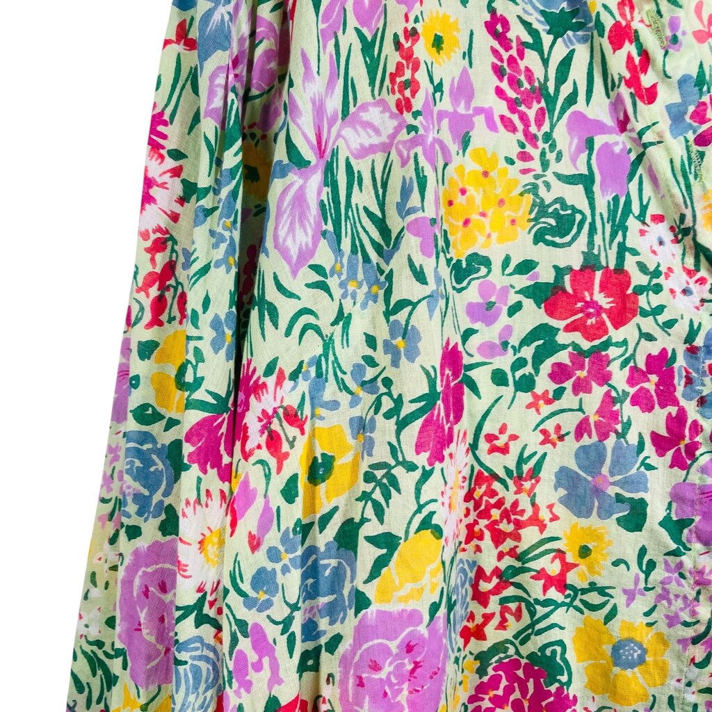 Floral Vnk Blouse
