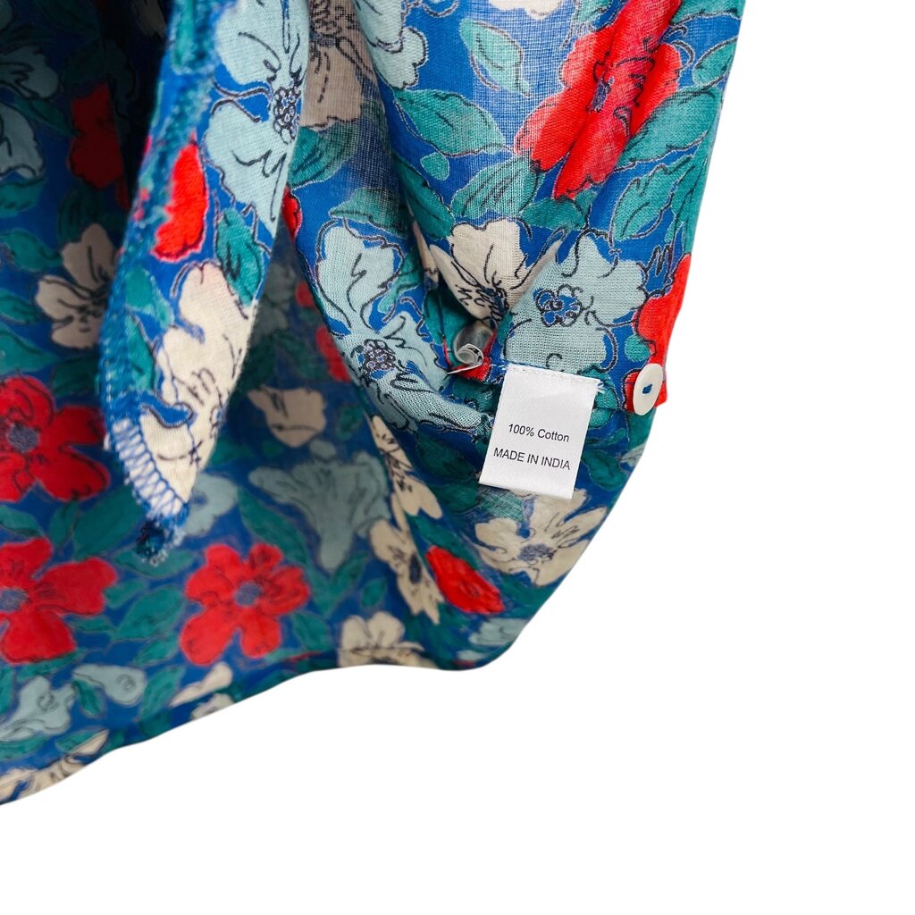 Floral Vnk Blouse