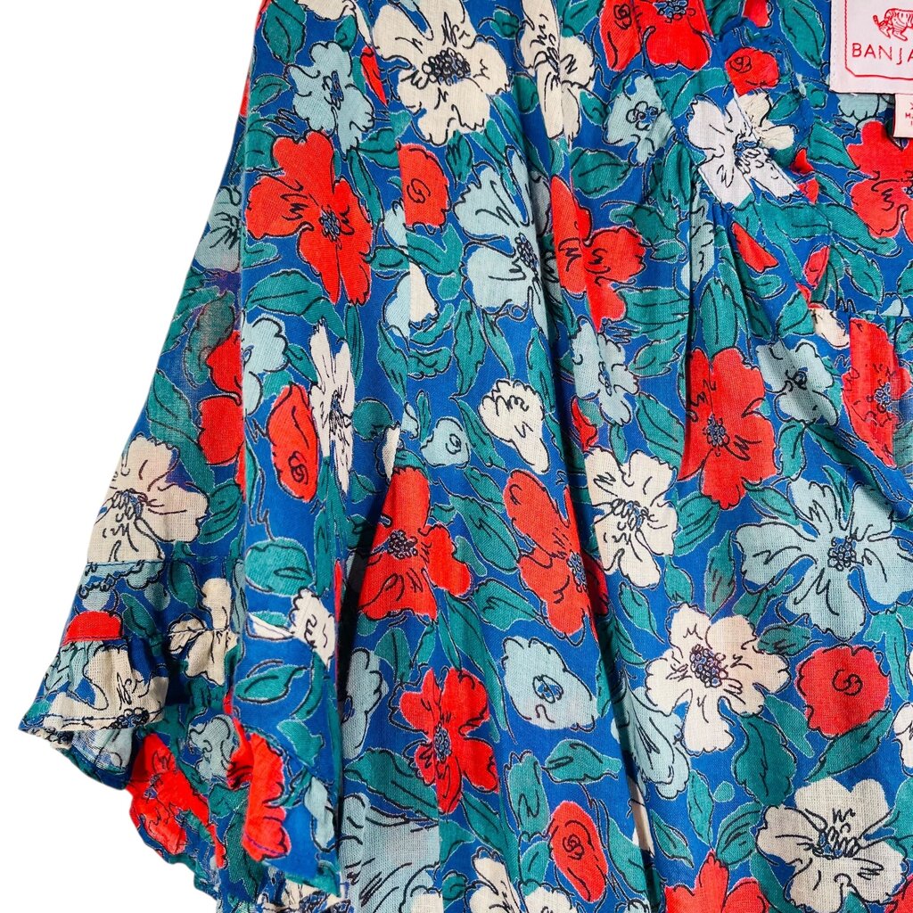 Floral Vnk Blouse