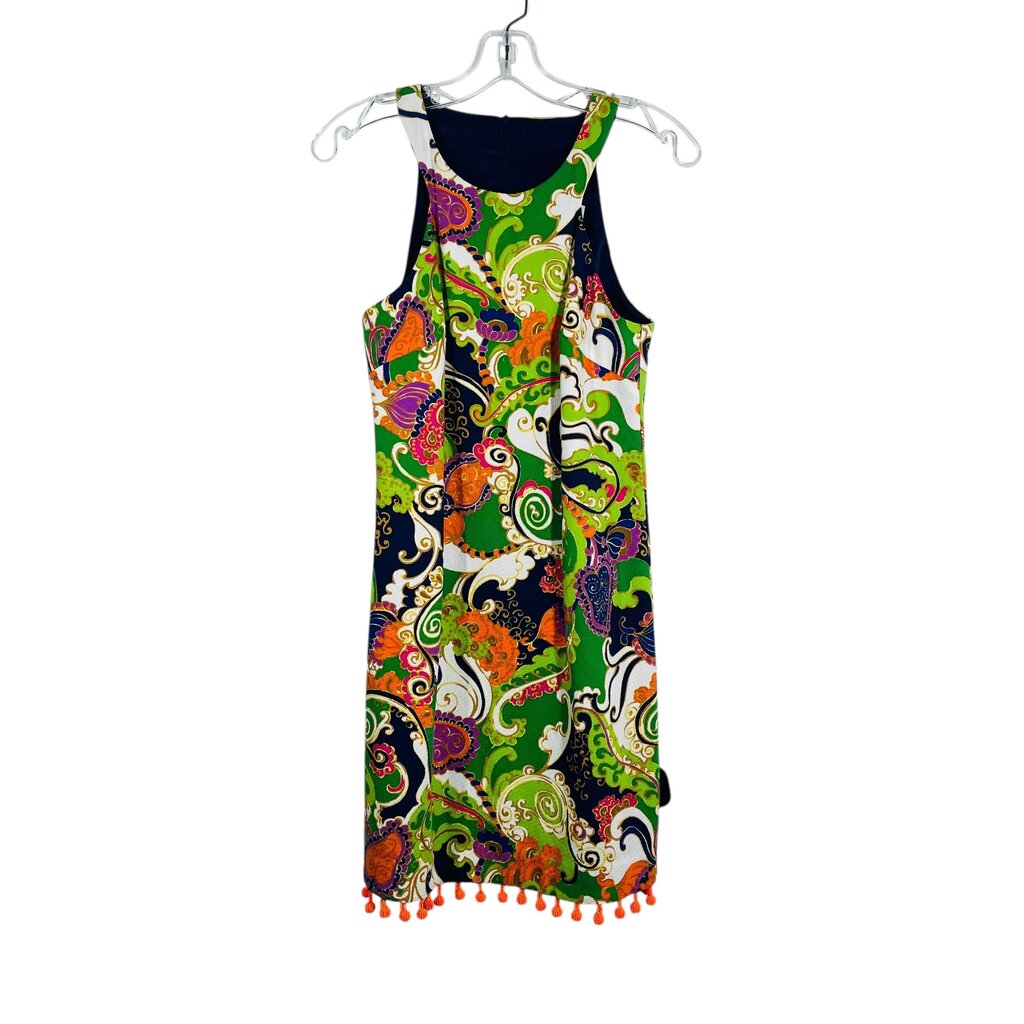 Paisley Halter W/Pom Hem NWT