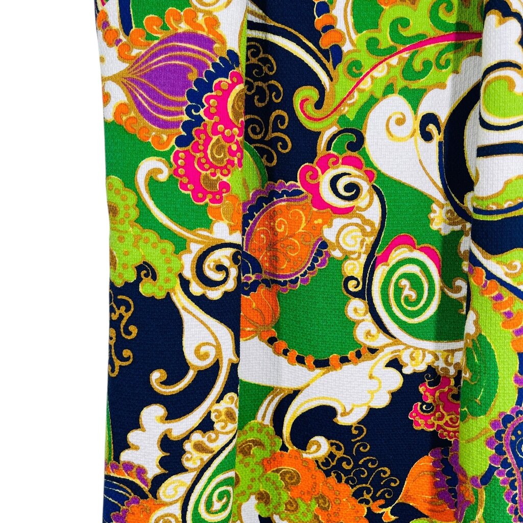Paisley Halter W/Pom Hem NWT