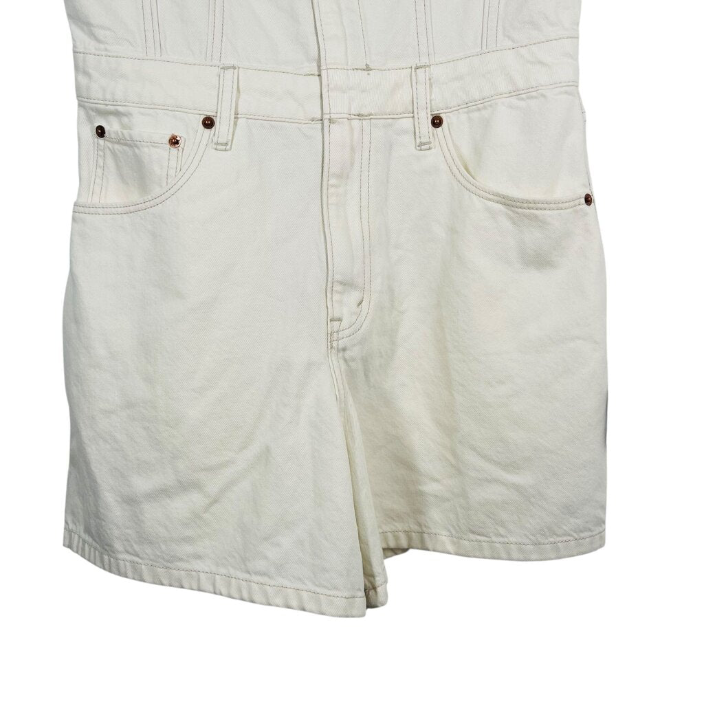 Denim Zip Front
