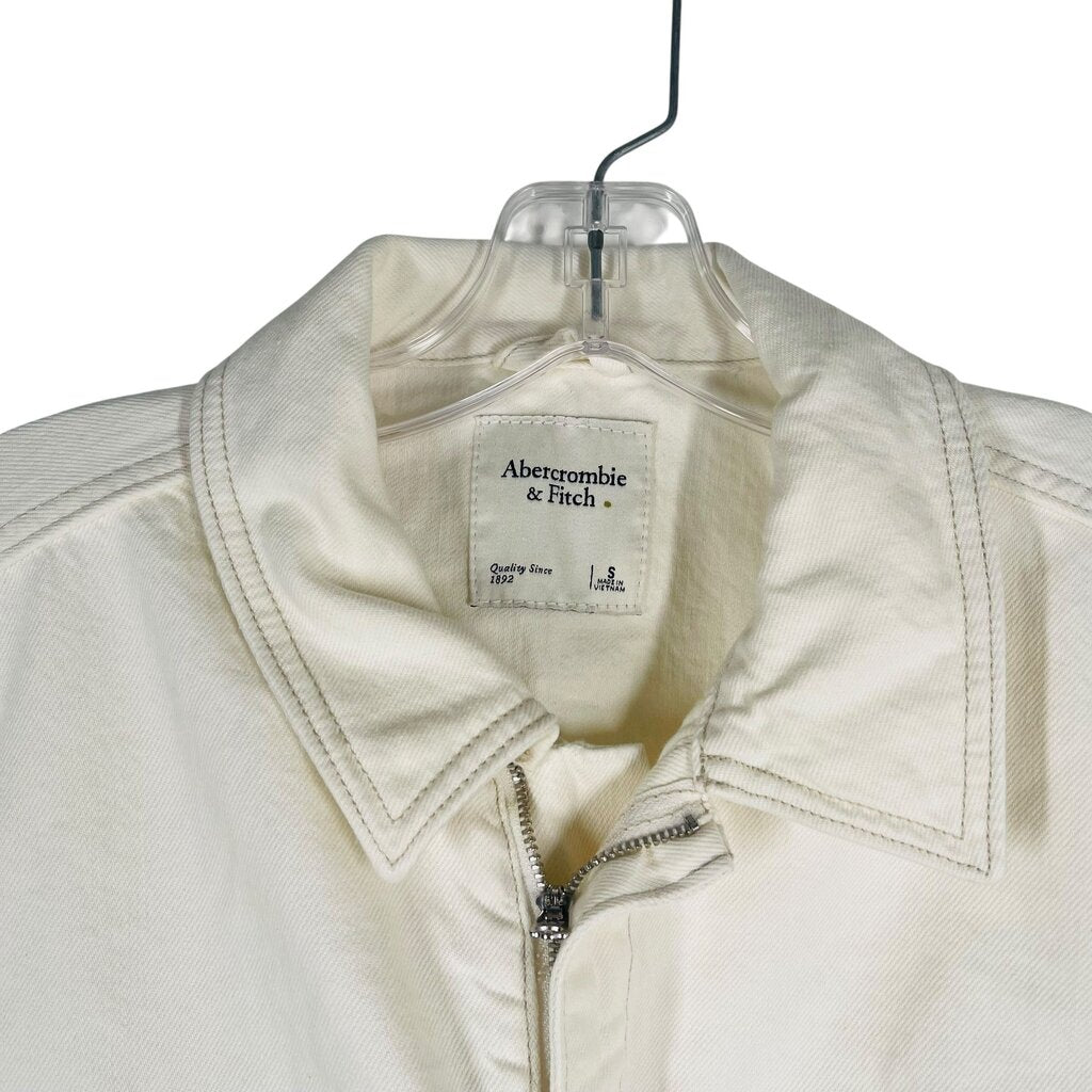 Denim Zip Front