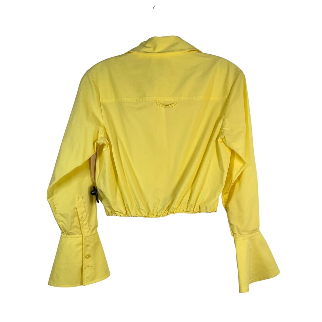 Poplin Crop Blouse