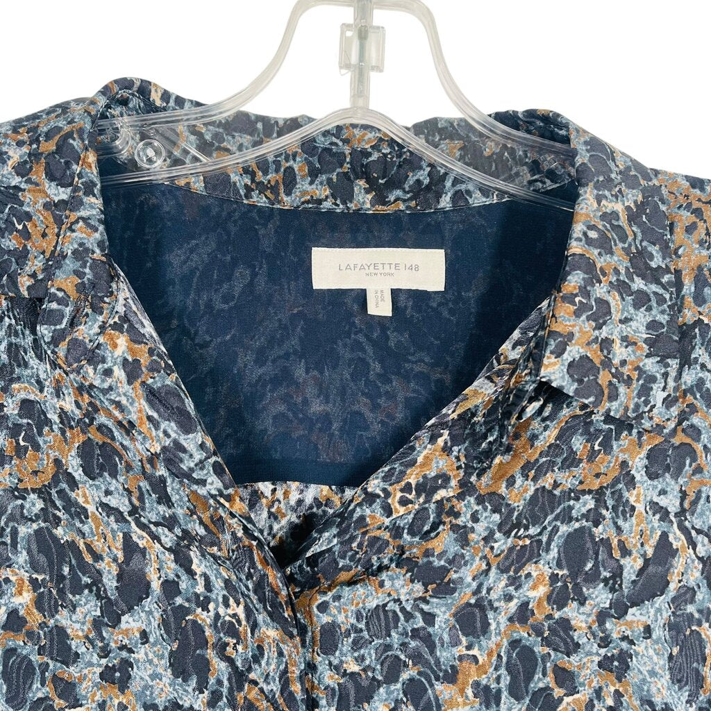 Silk Print Blouse