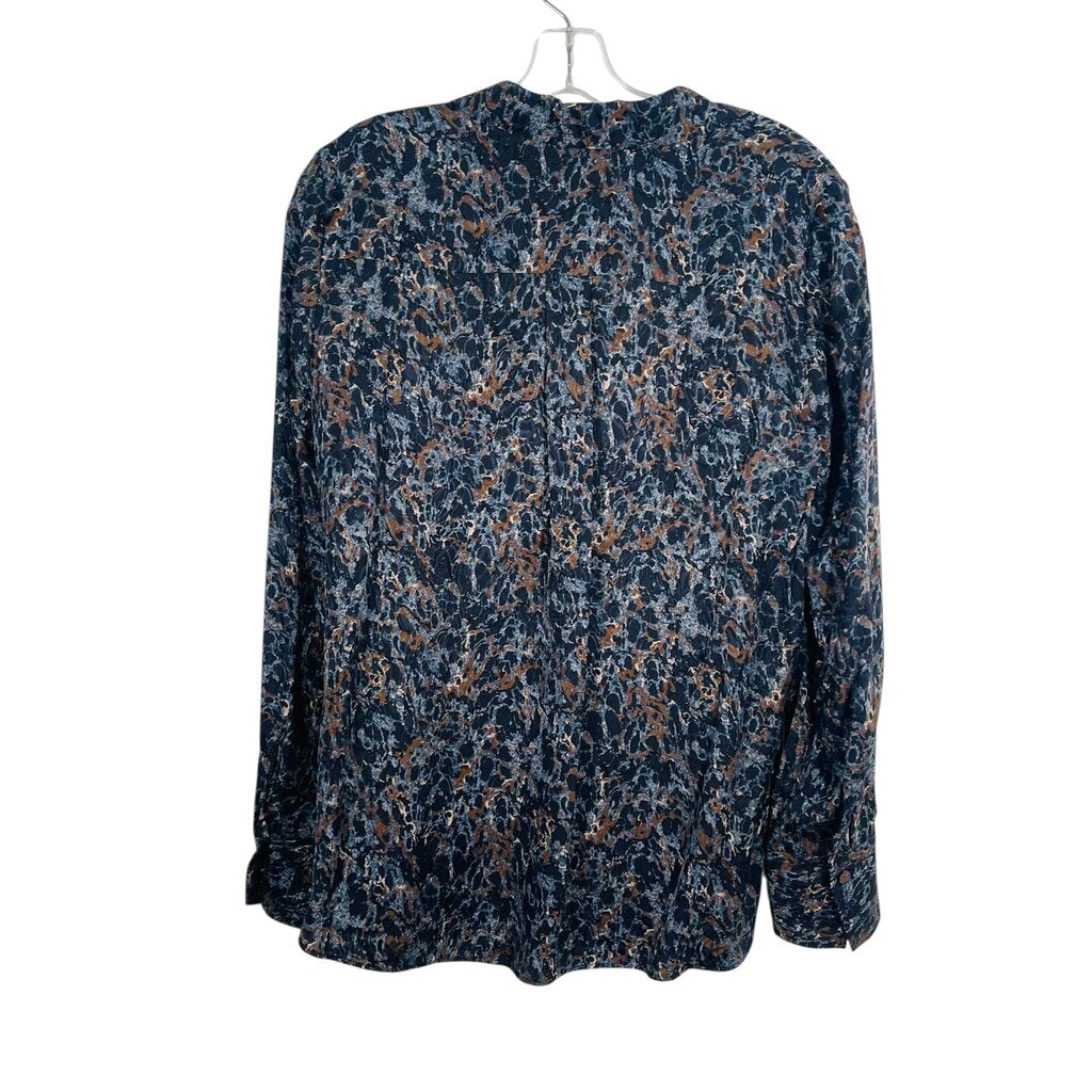 Silk Print Blouse