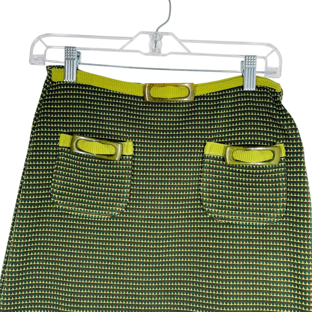 Tweed Print W/Buckles