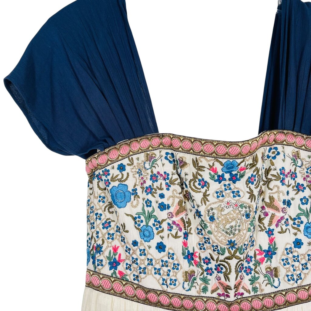 Long Embroidered Top/Hem