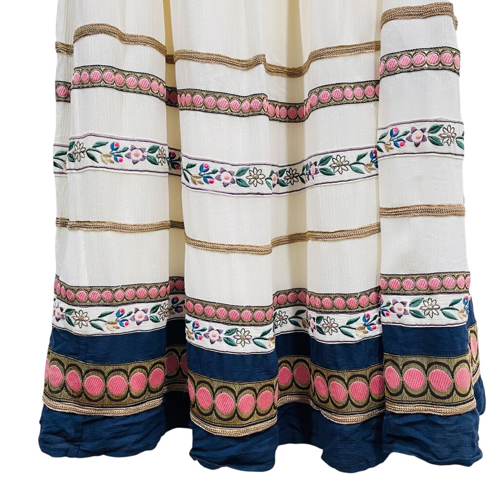 Long Embroidered Top/Hem