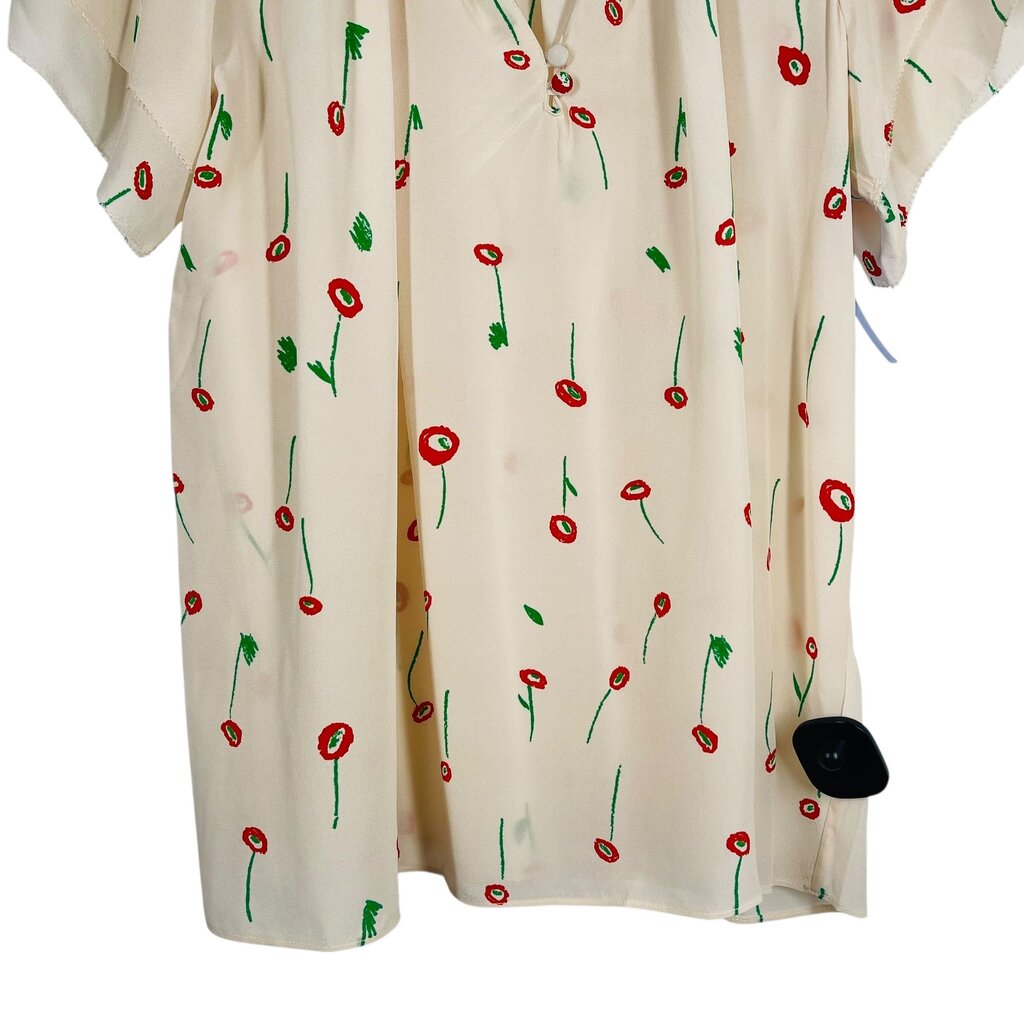 Floral Vnk Tiered Sleeve