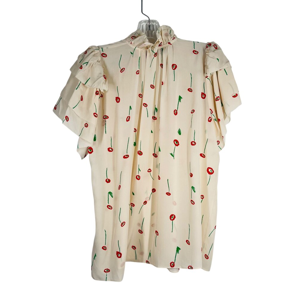 Floral Vnk Tiered Sleeve