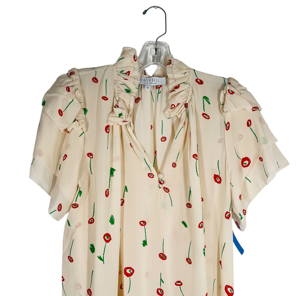 Floral Vnk Tiered Sleeve
