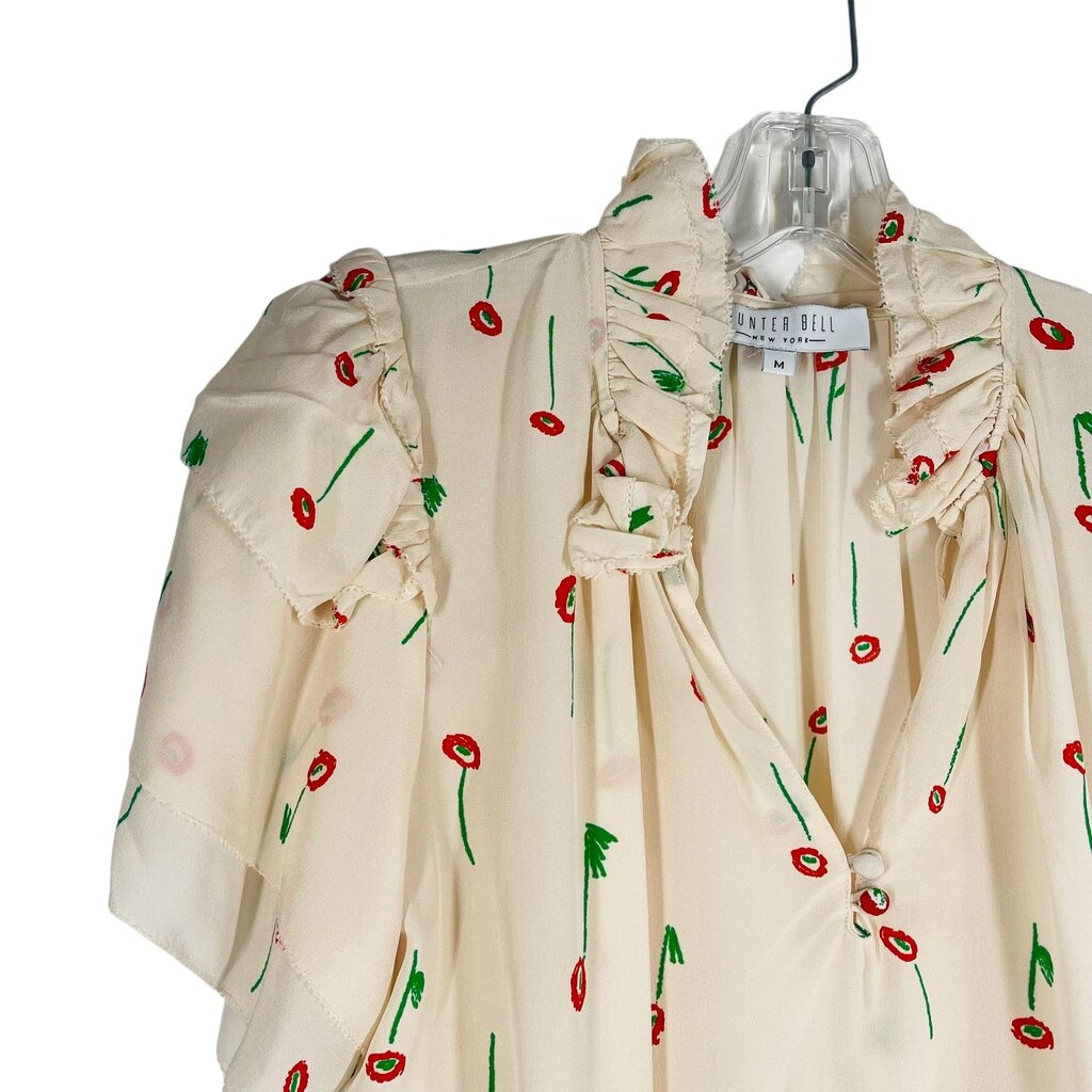 Floral Vnk Tiered Sleeve