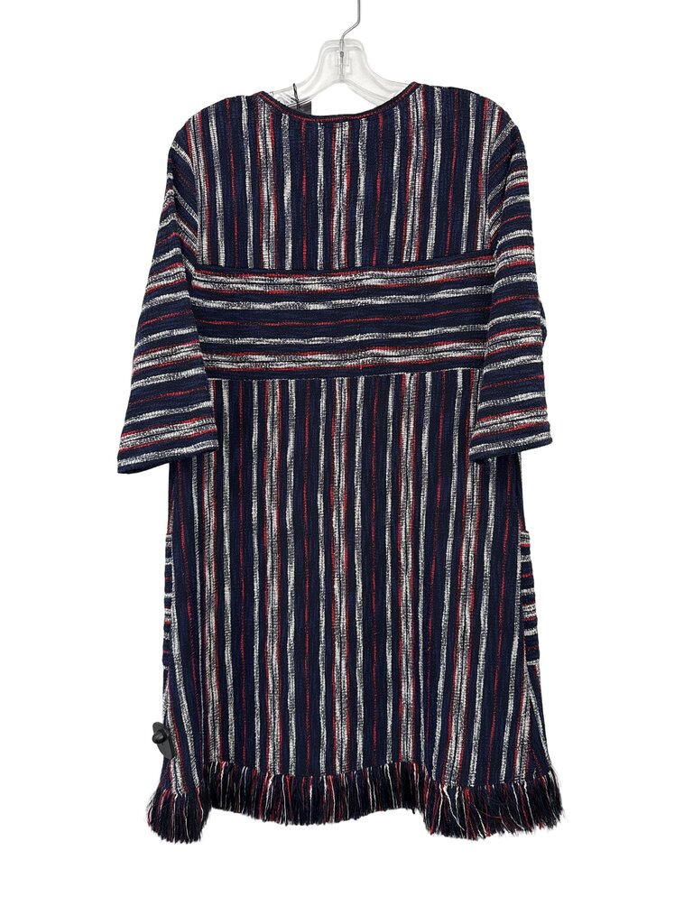 Textured Stripe W/Fringe NWT