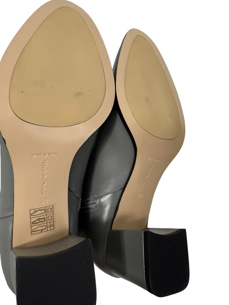 Leather Ankle W/Heel