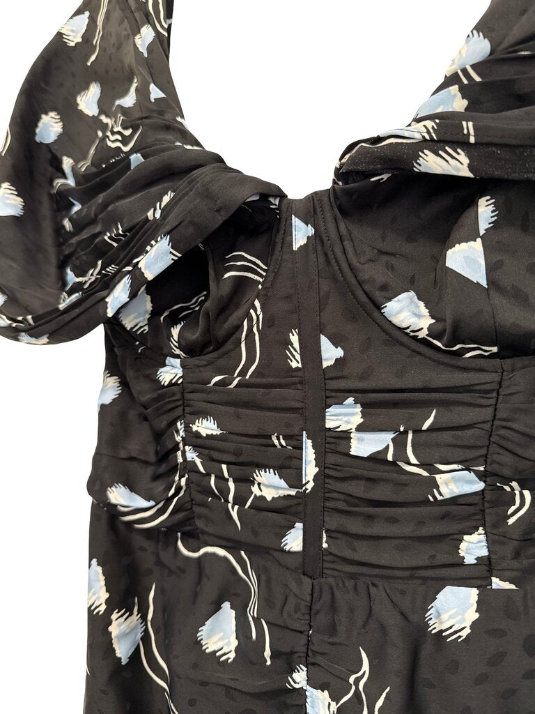 Long Print Off the Shoulder