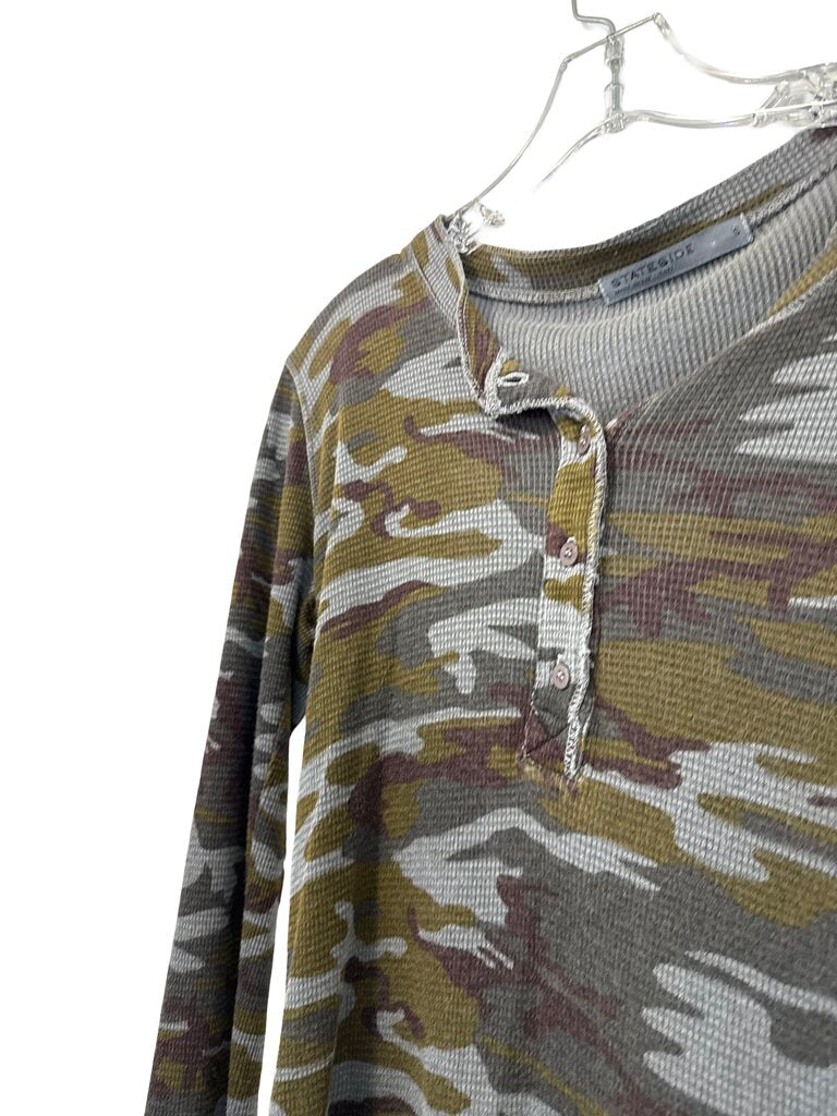 Camo Henley