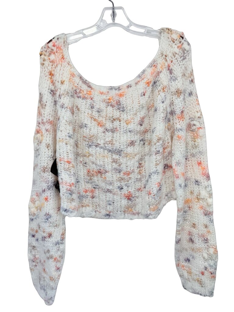 Knit Splatter Crop