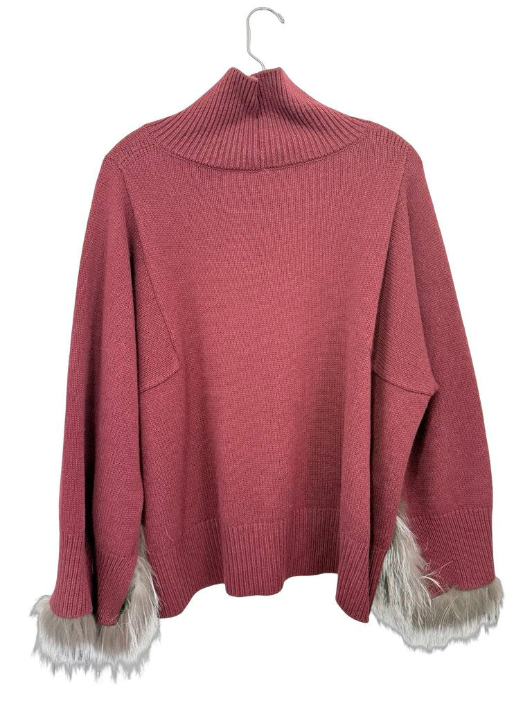 Turtleneck W/Fox Cuffs