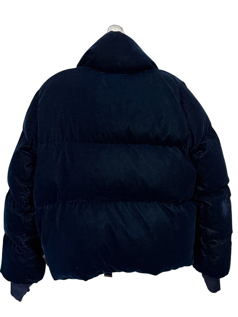 Velvet Quilted Puffer