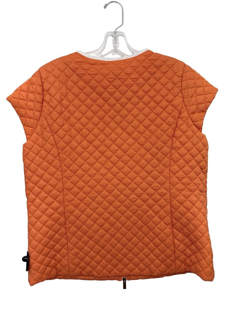 Quilted Piped Zip Front