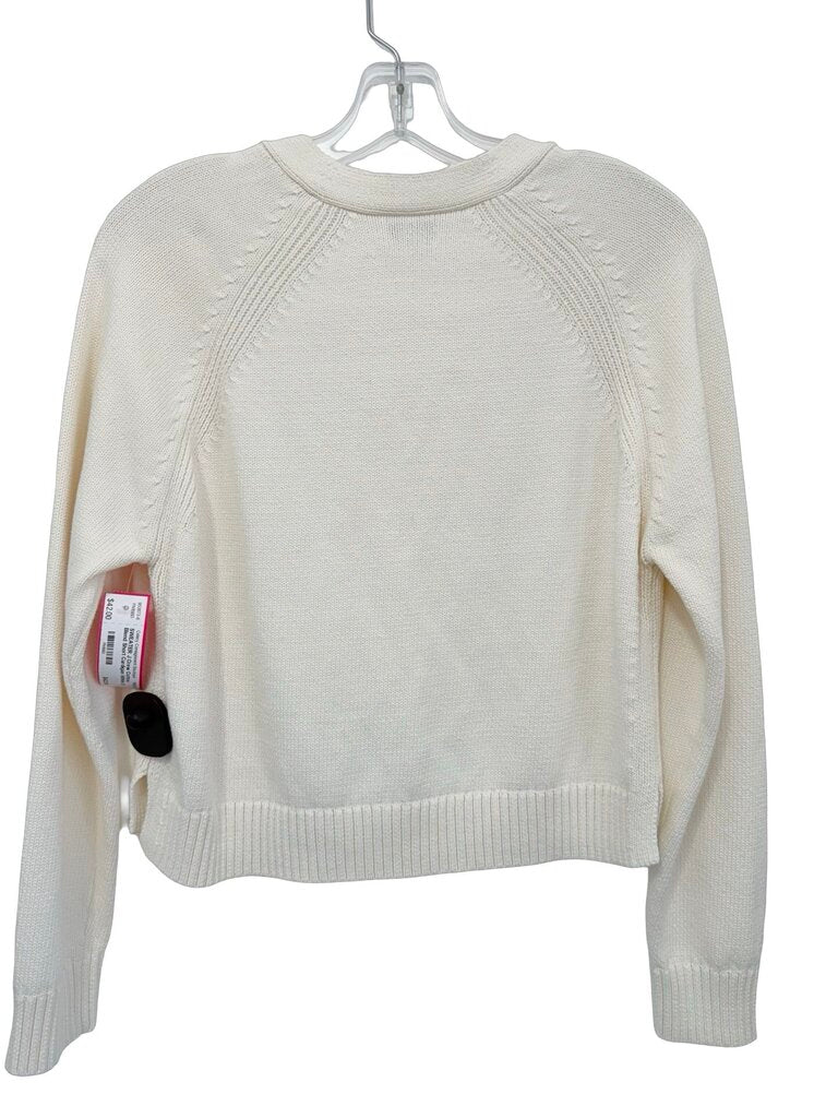 Cotton Blend Short Cardigan