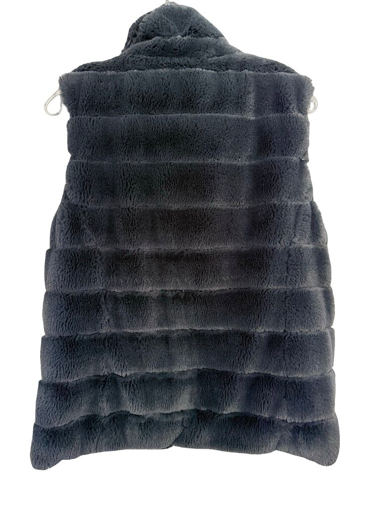 Faux Fur Zip Front