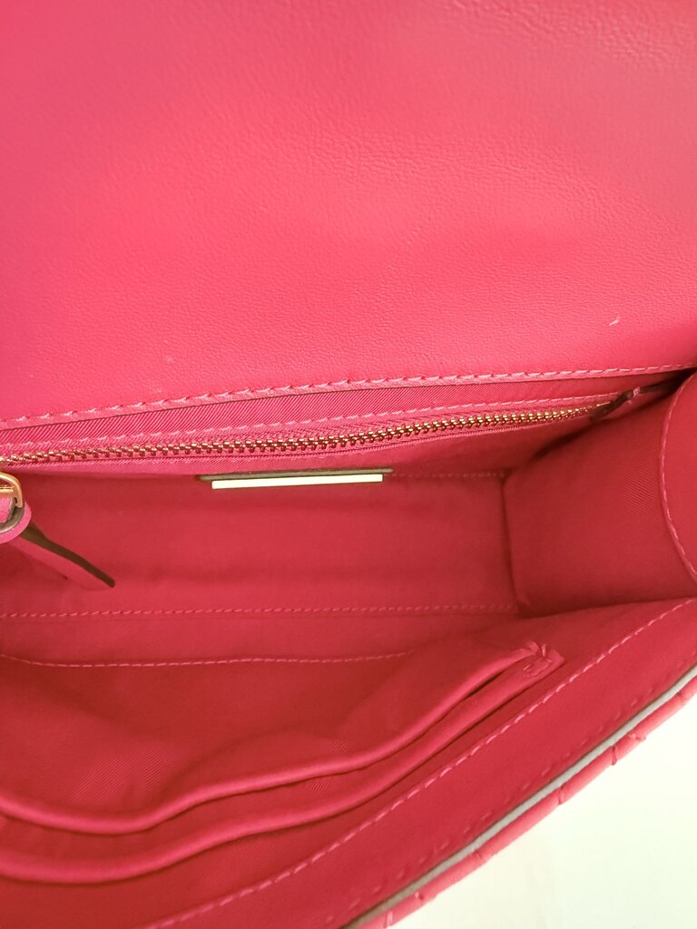 Quilted Foldover Chain Strap