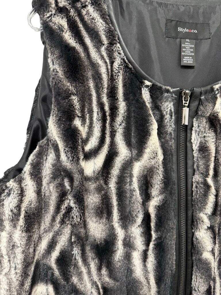 Faux Fur Animal Print